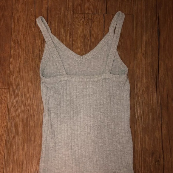 American Eagle Size XS Gray Soft Tank Top - Picture 2 of 3